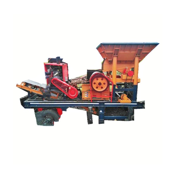  30-60tph mobile jaw crusher