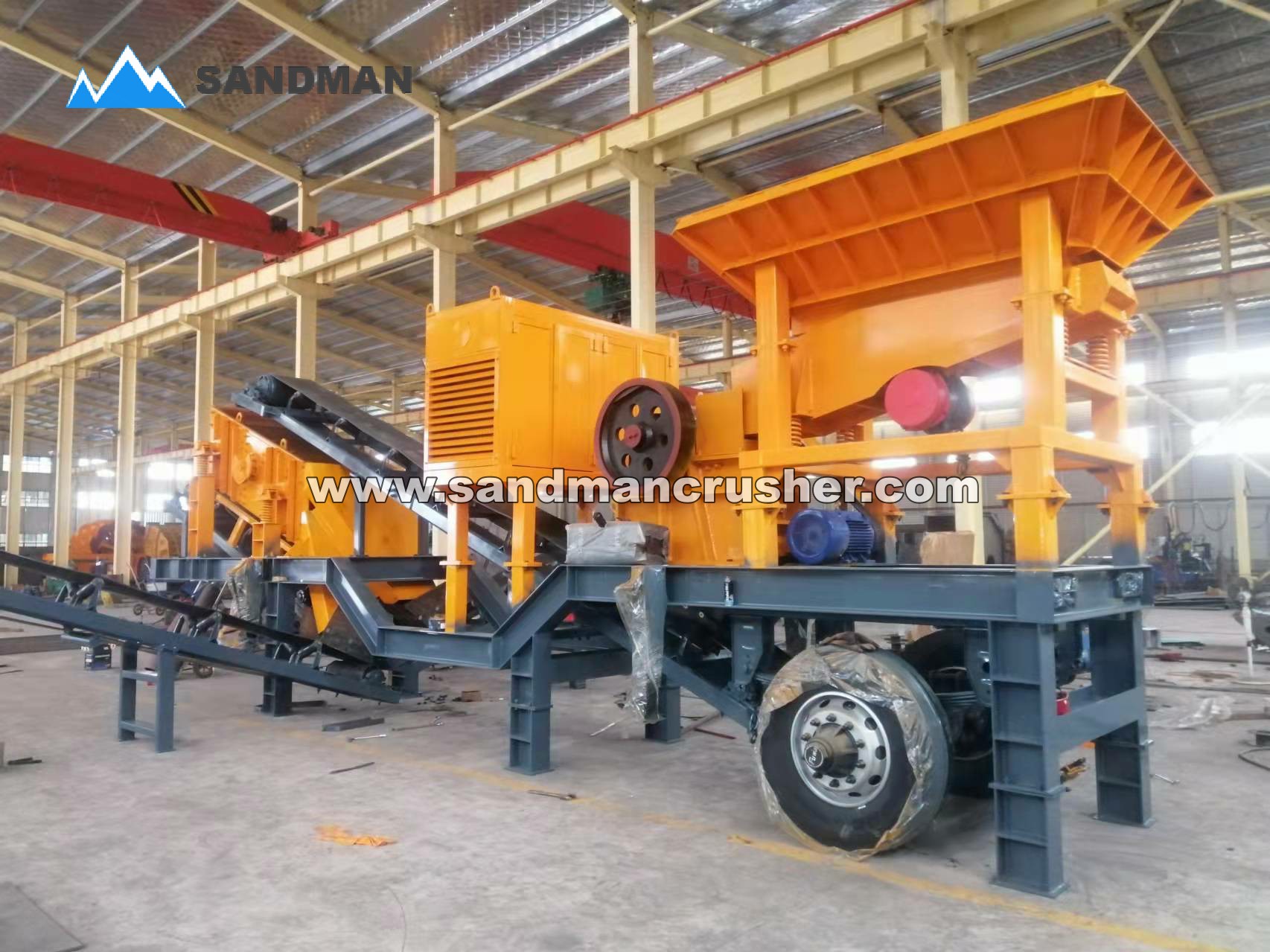 10-20tph mobile jaw crusher