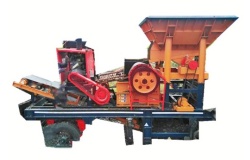  30-60tph mobile jaw crusher