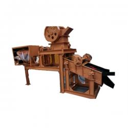 DS1525 1-3tph Diesel engine crushing and screening machine