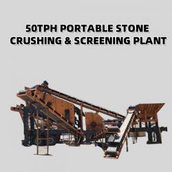 50tph mobile impact crusher