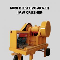 DM2540 small diesel jaw crusher